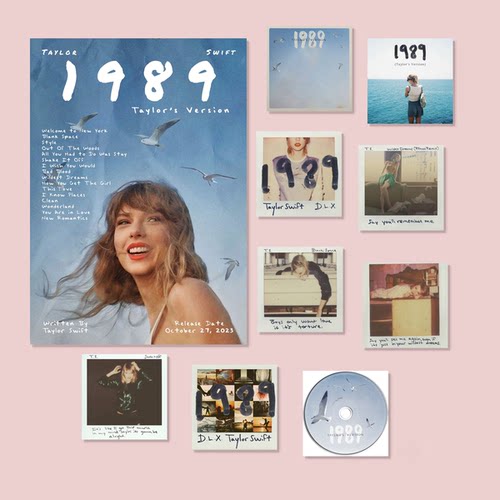 Taylor Swift 1989 专辑封面海报｜夏日感｜咖啡馆卧室氛围装饰