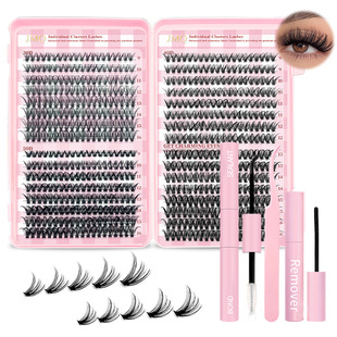 32 row DIY hot melt 30D40D false eyelashes热熔30D40D假睫毛