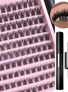 Segmented false eyelash 10 row mixed set分段式假睫毛10排套装