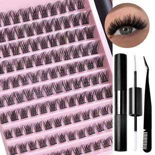 Segmented false eyelash 10 row mixed set分段式假睫毛10排套装