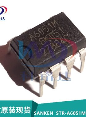全新原装SANKEN STR-A6051M-7L DIP7 AC-DC转换器 离线开关A6051M