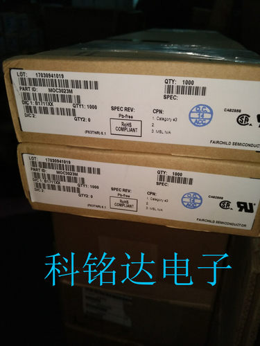 MOC3023M FSC DIP6 光电耦合器 原装进口现货 实物拍摄 假一赔十