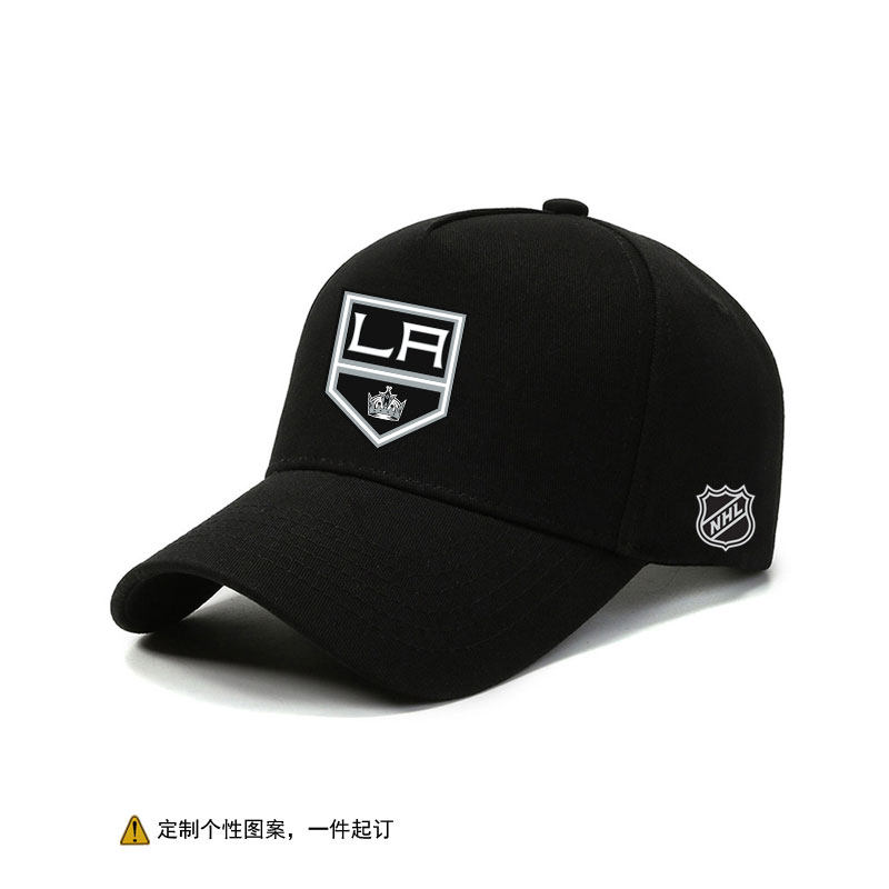 北美冰球联赛NHL洛杉矶国王队周边球队棒球帽子男女户外遮阳防晒