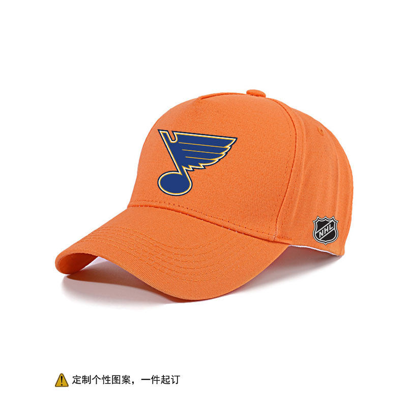 美国冰球联赛NHL圣路易斯蓝调队周边棒球帽男夏季户外遮阳防晒潮
