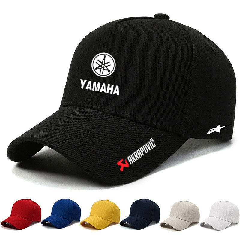 定制雅马哈YAMAHA摩托车骑行车队图案棒球帽子男秋motogp厂队机车
