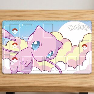 定制精灵宝可梦对战垫卡牌垫PTCG卡垫卡牌战斗盘单人游戏王垫桌垫