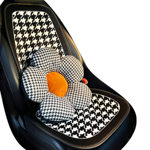 汽车座椅坐垫车座车垫女神款座套可爱卡通女后排座垫女士四季通用