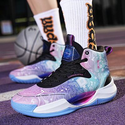 apl运动鞋实战篮球鞋男女情侣透气减震球鞋软底运动鞋高帮战靴鞋