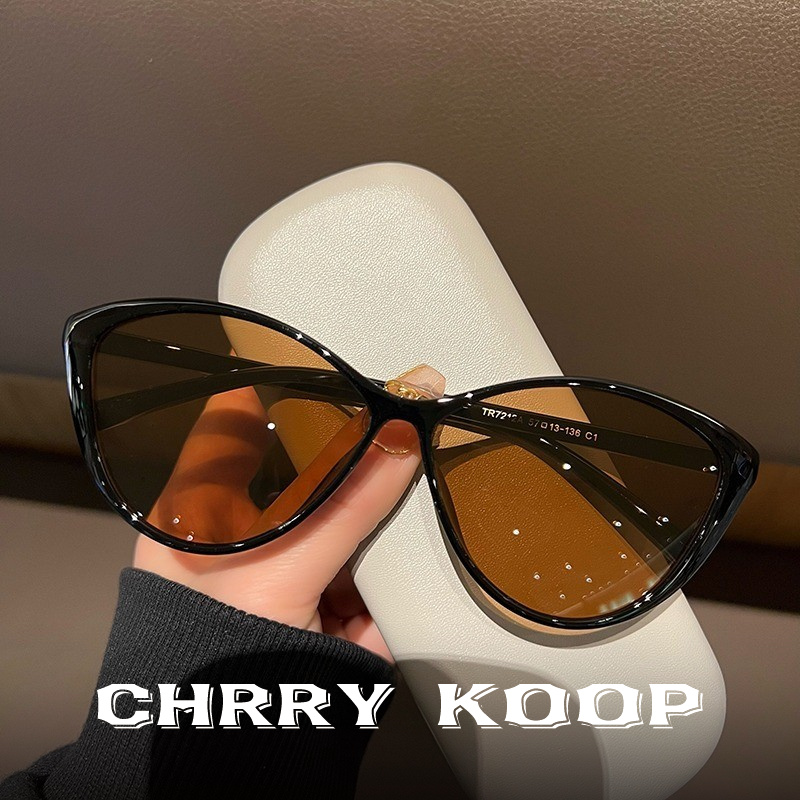 CHRRYKOOP超轻显瘦猫眼墨镜