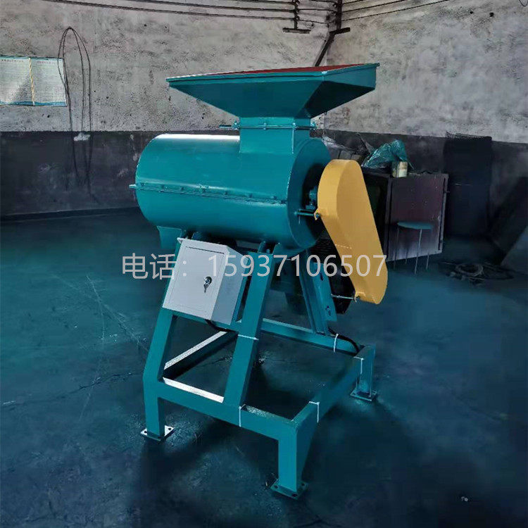 山西高粱脱壳机  大红高粱剥壳机  大产量双桶20吨谷物高粱脱壳机