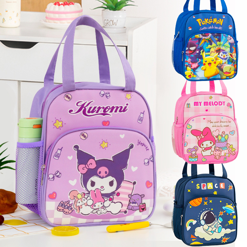 卡通防水保温大容量饭盒袋便当包