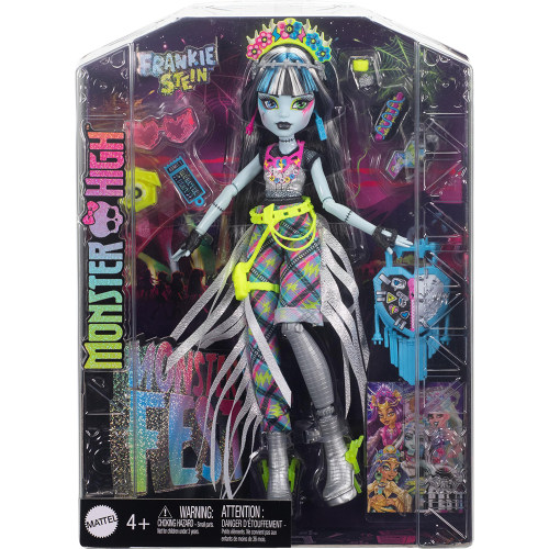 精灵高中Monster High怪高祭系列基基 Frankie Stein正版收藏玩具