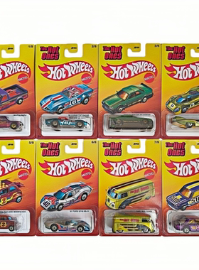 风火轮复古系列JBY68新款合金小车迷你汽车模型达特桑丰田玩具车