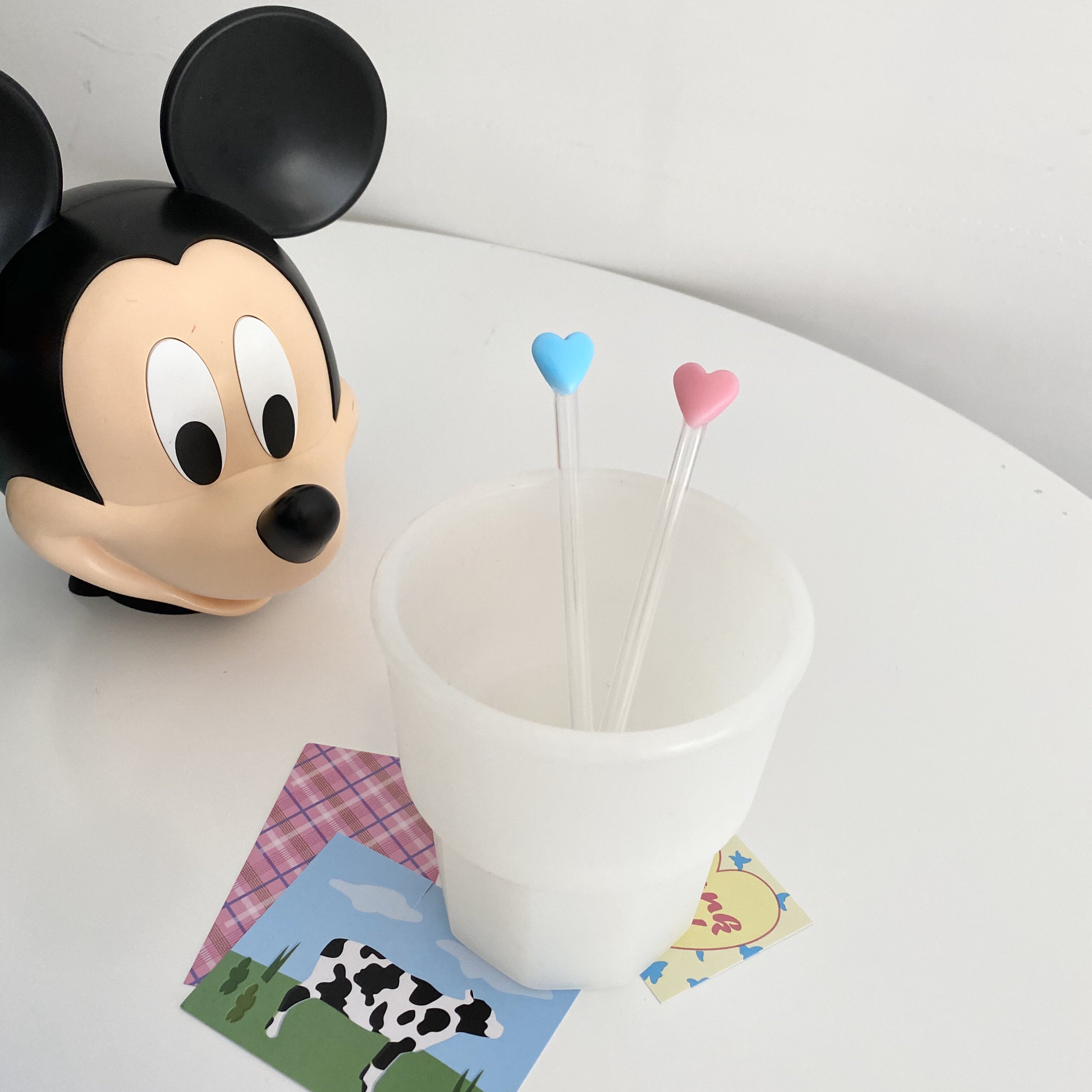 minnow爱心吸管日本mameita进口宝宝奶瓶可用也可搭配硅胶杯网红