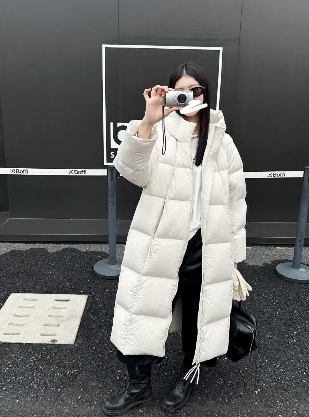 新款时尚休闲超轻无胆90鹅绒充绒保暖立体连帽长/短款羽绒服