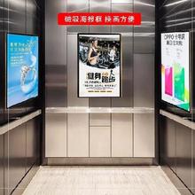 4060相框掛墻a3營業執照a4 海報框亞克力制作學校海報框掛墻開啟式