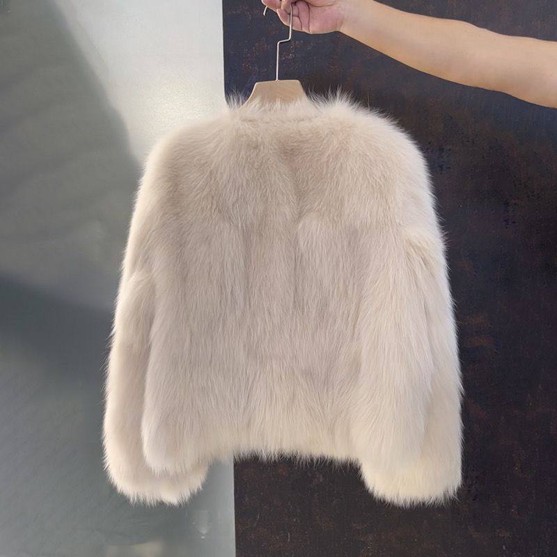 新款仿狐狸毛短款领显瘦年轻款皮草外套女冬季网红毛毛大衣,女装/女士精品,皮草,淘宝优惠券,粉丝福利购,淘宝优惠卷