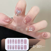 5D three-dimensional non-baking gel soft film nail stickers, full nail art stickers, accessories, women's self-adhesive nail oil film decals, patches thumbnail 3