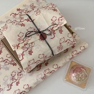 新疆包邮Hinn琼枝玉蕊原创国风雪梨纸中秋节手工烘焙月饼礼盒教师