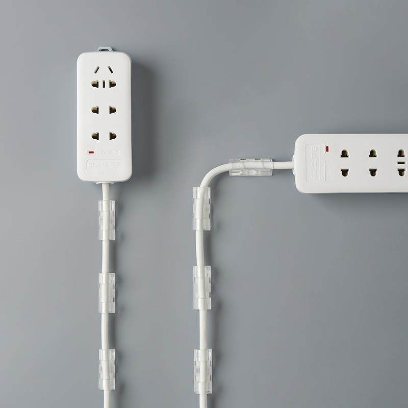 新疆包邮插排固定器插线板插座排插壁挂墙上墙壁插头网线电线卡扣