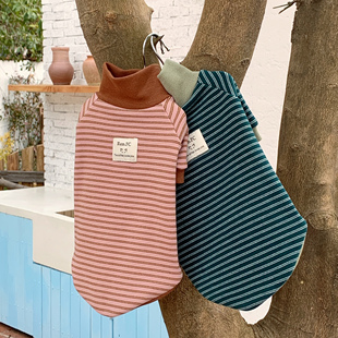 任发财居家条纹打底衫德文猫衣服斯芬克斯无毛猫柯尼斯阿比