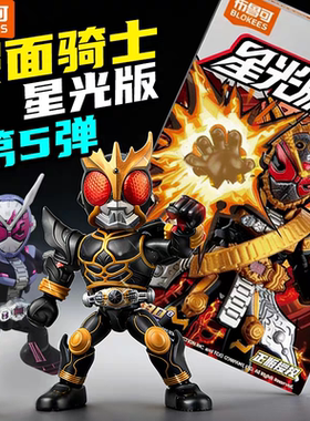 布鲁可积木人假面骑士星光版第五弹5代空我究极逢魔时王大隐藏3