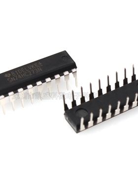 直插 SN74HC273N HD74HC273P 74HC273 DIP-20 八路D型触发器 芯片