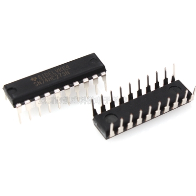 直插 SN74HC273N HD74HC273P 74HC273 DIP-20 八路D型触发器 芯片