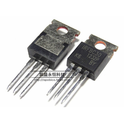 IRFBC30 直插TO-220 NPN 600V 3.6A N通道 场效应管