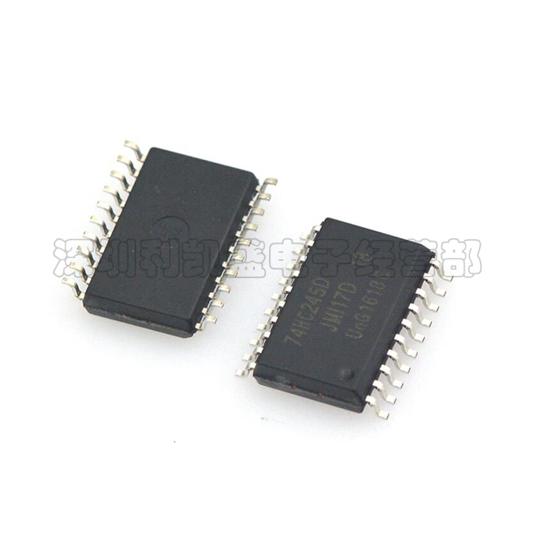 贴片式 SM74HC245D 74HC245 74HC245D 宽体7.2MM SOP-20 收发器