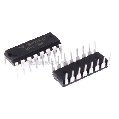 直插 SN74LS138N HD74LS138P 74LS138 DIP-16 译码器 复工器 全新