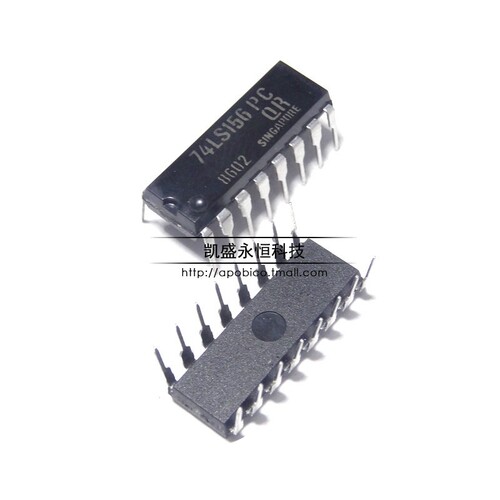 直插74LS156 DIP-16 SN74LS156N HD74LS156P  解码器 多路分解器