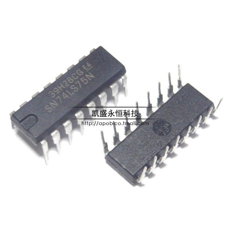 直插 SN74LS75N 74LS75AN HD74LS75P DIP-16栅极/逆变器逻辑芯片
