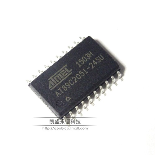 贴片AT89C2051 AT89C2051-24SU SOP-20  51内核单片机8位微控制器