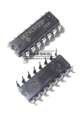 直插 HD74LS123P DIP-16 74LS123 SN74LS174N  集成块 多谐振荡器