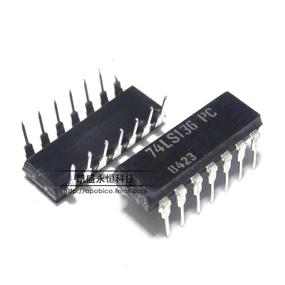 直插 SN74LS136N HD74LS136P 74LS136 DIP-14 栅极/逆变器IC