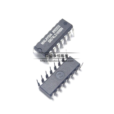 直插 74LS169 SN74LS169N HD74LS169P DIP16四位二进制可逆计数器