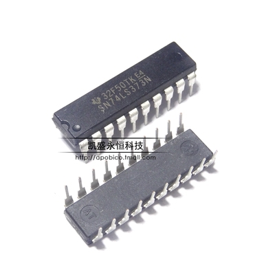 直插 SN74LS373N 74LS373 DIP-20 逻辑芯片 透明D型锁存器 8路3态
