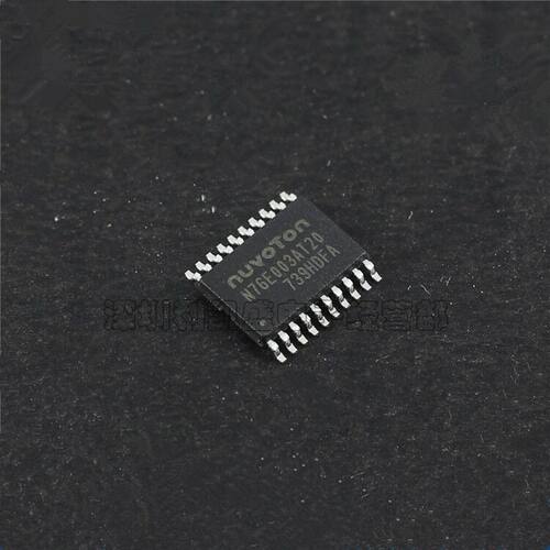 贴片N76E003AT20 TSSOP20代替STM8S003F3P6脚对脚兼容新唐N76E003