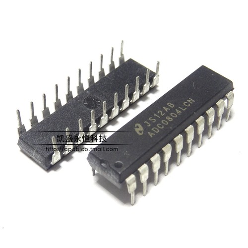 直插 ADC0804 ADC0804LCN DIP20 8位CMOS逐次比较型A/D转换器
