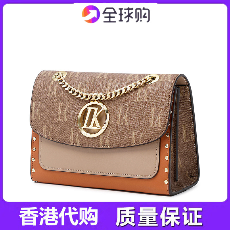斜挎包女2025新款夏季时尚铆钉小方包女士高级感百搭洋气链条小包