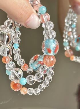 金鱼手串清凉感原创设计