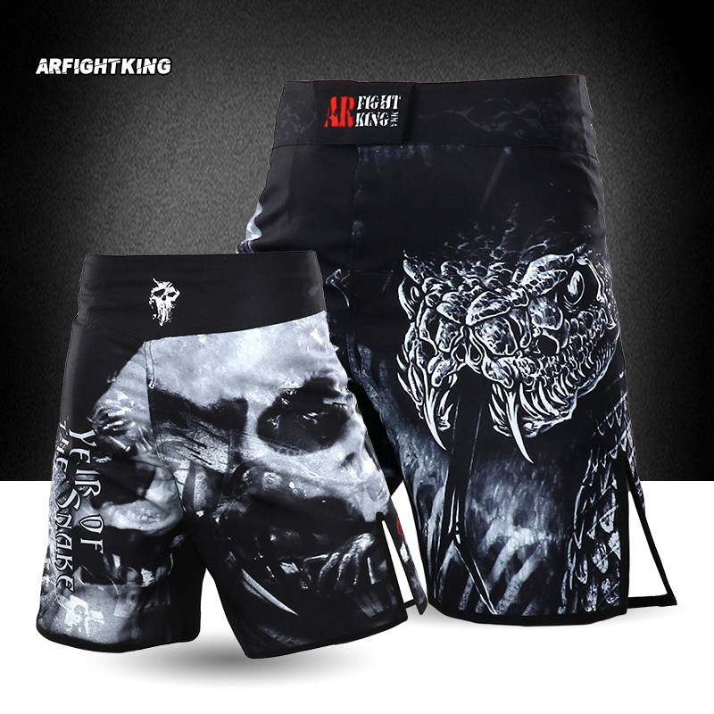 MMA蛇年限定多巴胺速干运动短裤巴西柔术训练格斗泰拳击UFC定制裤