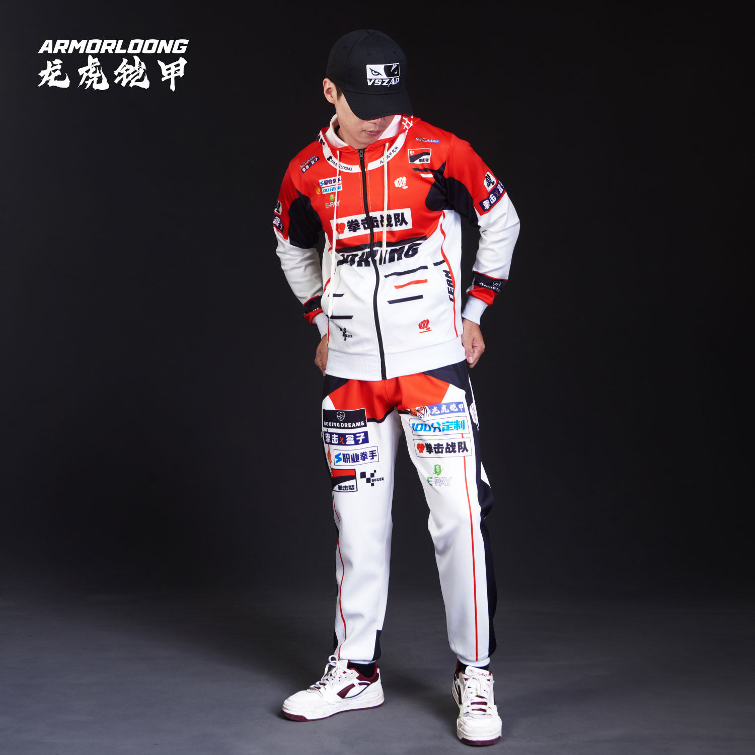 MMA帽衫泰拳夹克UFC训练衣服秋冬定制休闲运动格斗战队卫衣外套