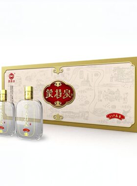 蒙特泉VIP品鉴酒浓香型纯粮食高度白酒50度小瓶礼盒五粮精酿