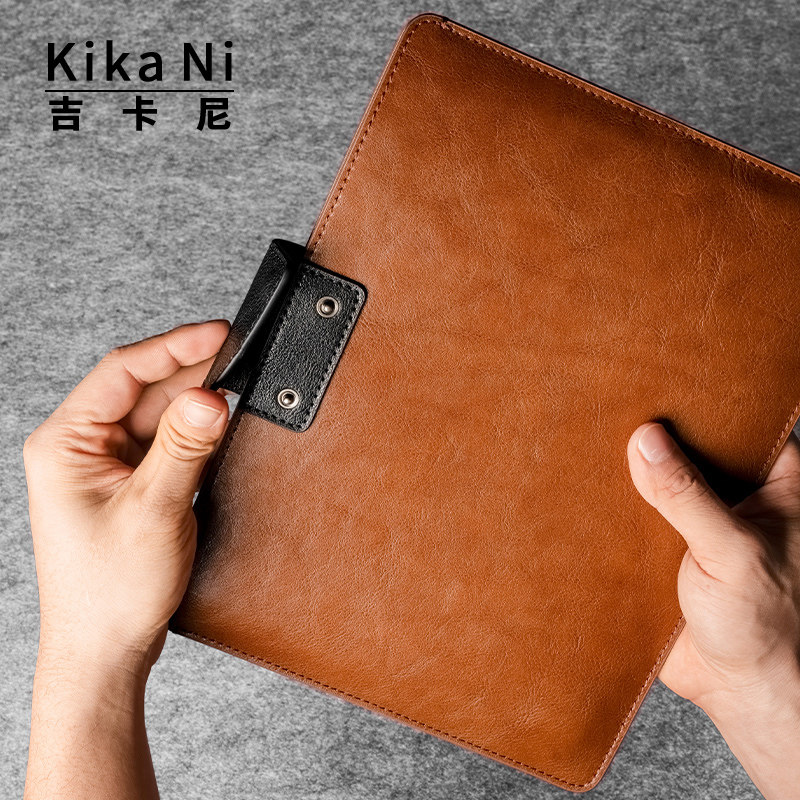 吉卡尼 笔记本包牛皮保护套适用于ipad Pro11/12.9/