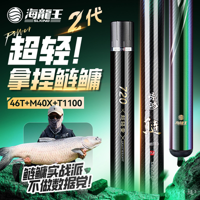 海龙王惊鸿鲢鳙竿二代