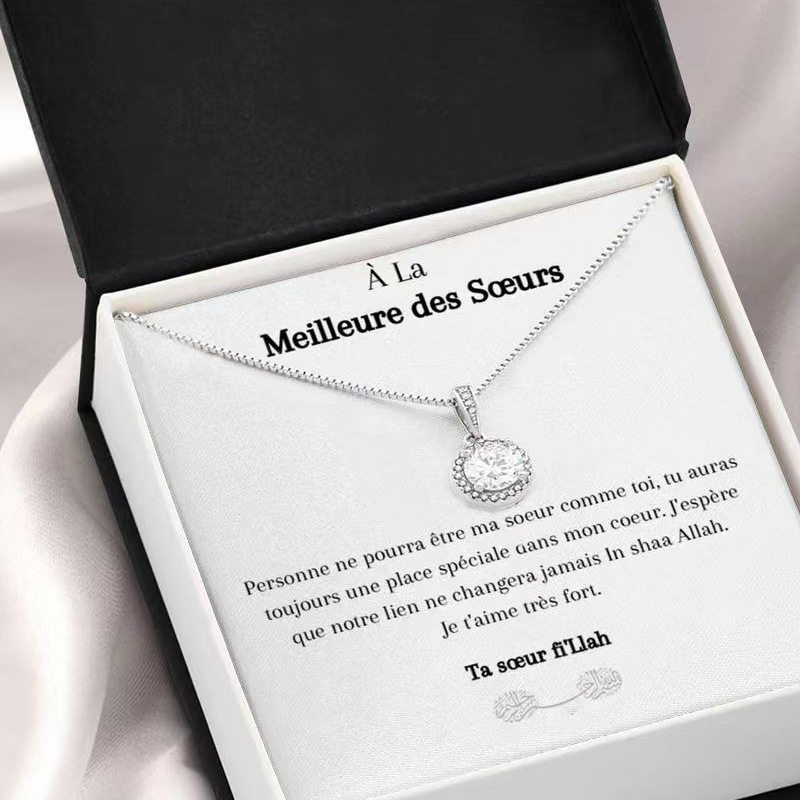 跨镜热款soulmate欧美时尚圆形吊坠母亲节情人节日礼物项链