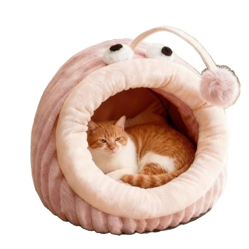 狗窝半封闭式冬季舒适柔软猫狗睡窝冬季保暖秋冬室内中小型宠物窝,宠物/宠物食品及用品,猫笼子/猫别墅,淘宝优惠券,粉丝福利购,淘宝优惠卷