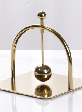 北欧创意纸巾座压台餐厅酒店桌面方巾架餐巾架立式夹纸座摆件